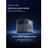 LESSO P10 Portable Energy Storage 1200W High-Power 1008Wh Battery with USB-A, Type-C, AC/DC & Car Port Outputs, Long 2000+ Cycle Life, Compact & Lightweight (10.5kg) Power Station - Black